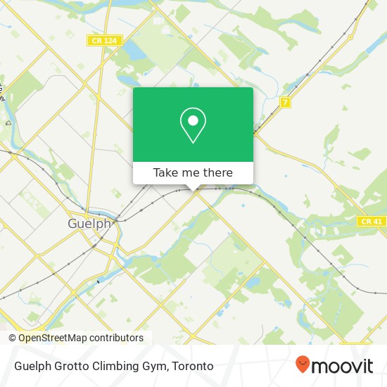 Guelph Grotto Climbing Gym plan