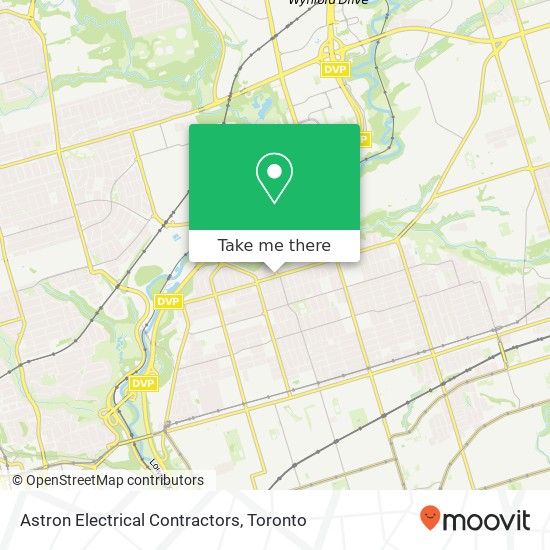 Astron Electrical Contractors map