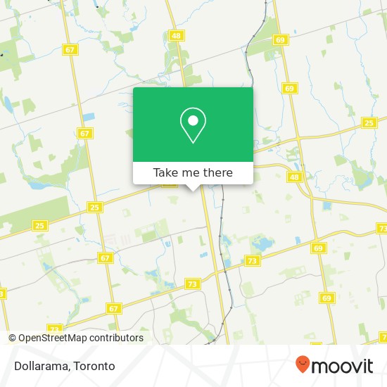 Dollarama map