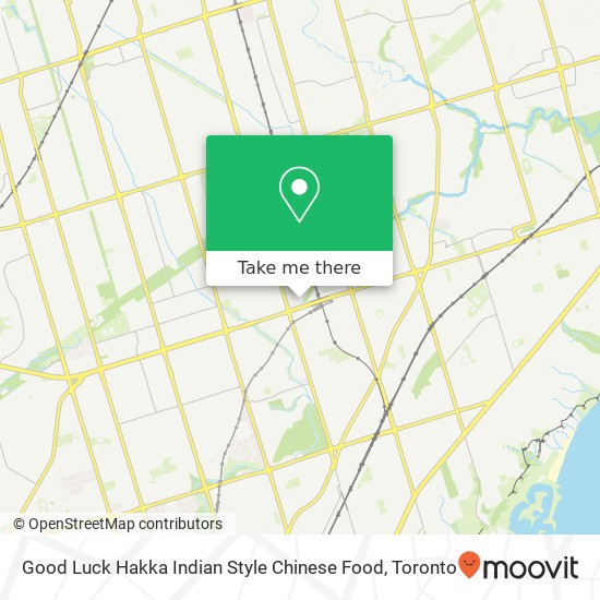 Good Luck Hakka Indian Style Chinese Food map