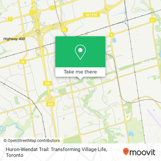 Huron-Wendat Trail: Transforming Village Life map