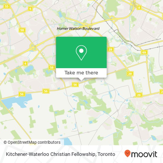 Kitchener-Waterloo Christian Fellowship plan