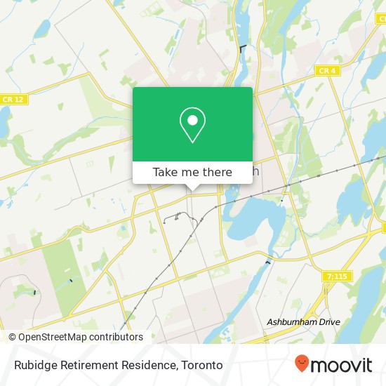 Rubidge Retirement Residence map