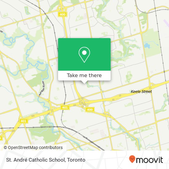 St. André Catholic School map