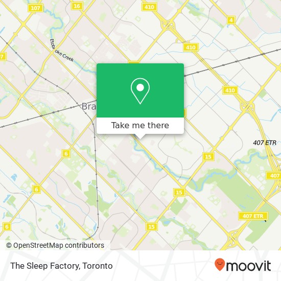 The Sleep Factory map