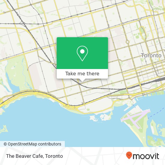 The Beaver Cafe map