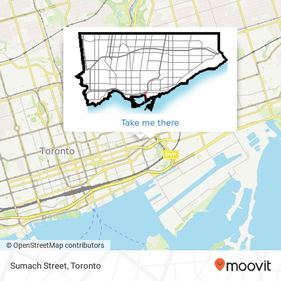 Sumach Street map