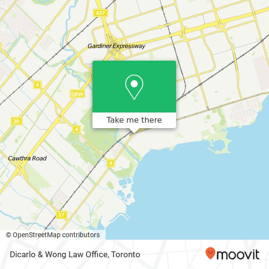 Dicarlo & Wong Law Office map