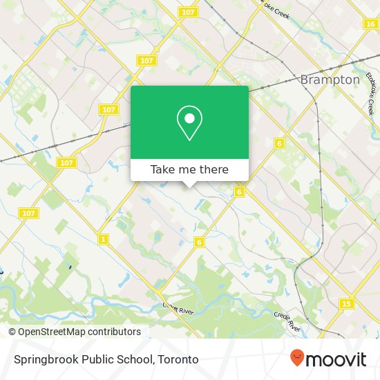 Springbrook Public School map