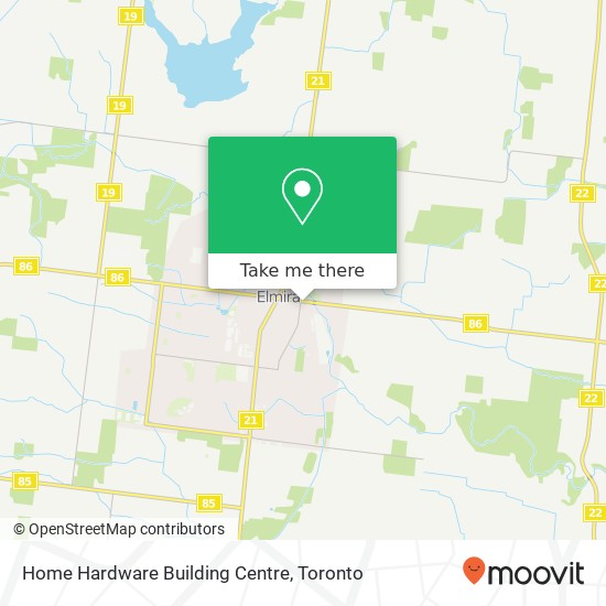 Home Hardware Building Centre map