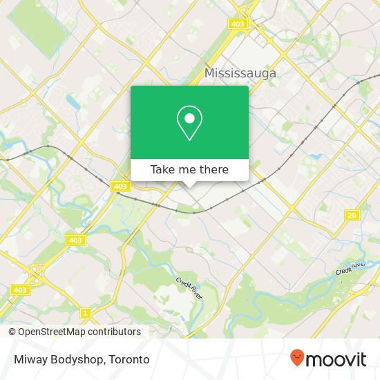 Miway Bodyshop map