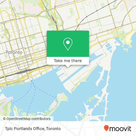 Tplc Portlands Office map