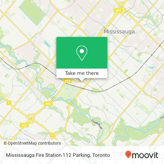 Mississauga Fire Station 112 Parking plan