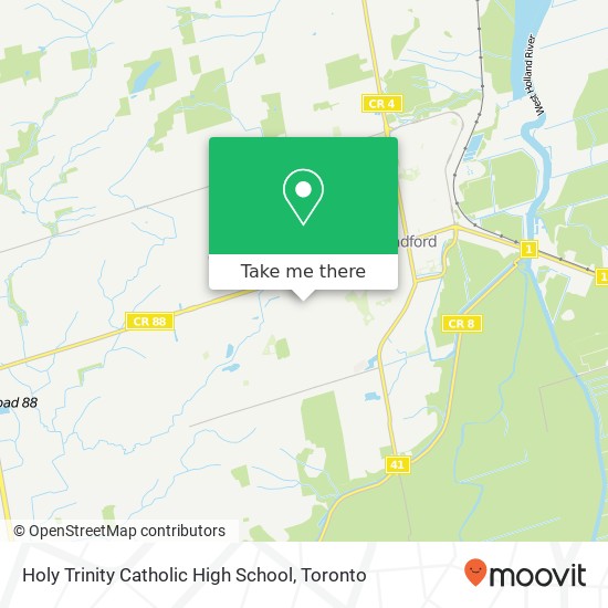 Holy Trinity Catholic High School map