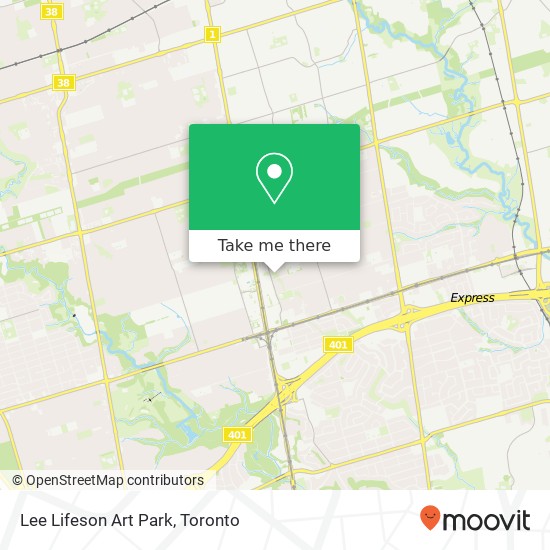 Lee Lifeson Art Park map