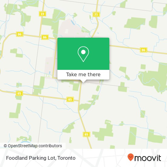 Foodland Parking Lot map