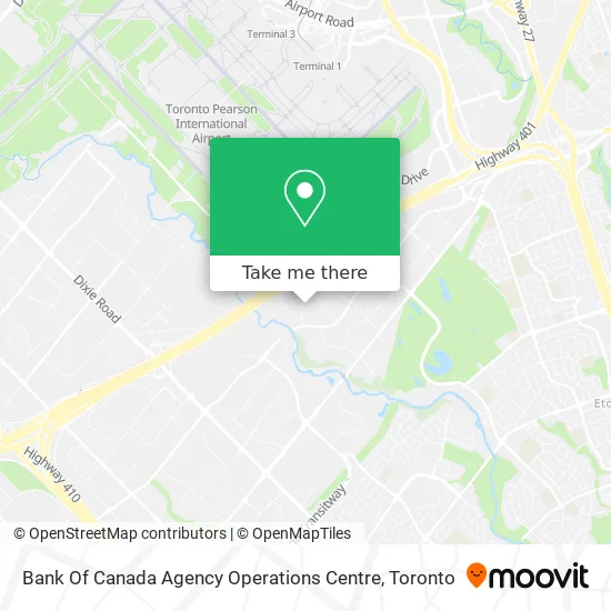 Bank Of Canada Agency Operations Centre plan