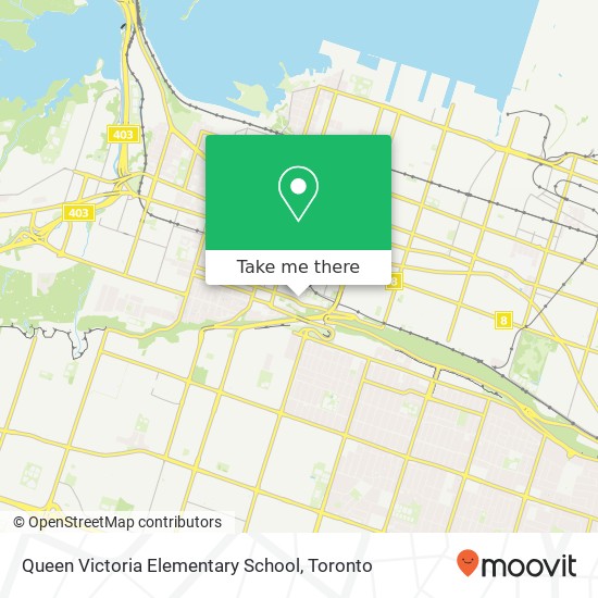 Queen Victoria Elementary School map