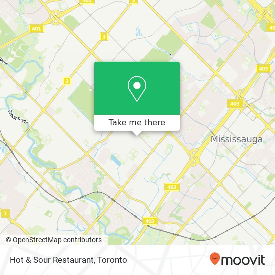 Hot & Sour Restaurant map