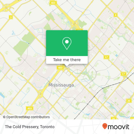 The Cold Pressery map