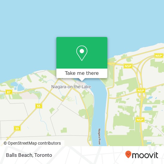 Balls Beach plan