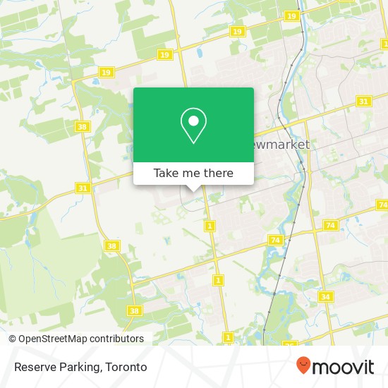 Reserve Parking map