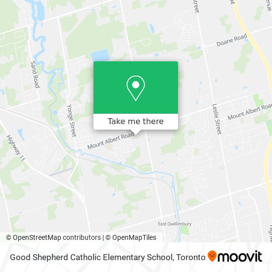 Good Shepherd Catholic Elementary School map