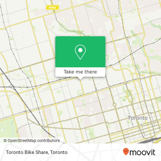 Toronto Bike Share plan