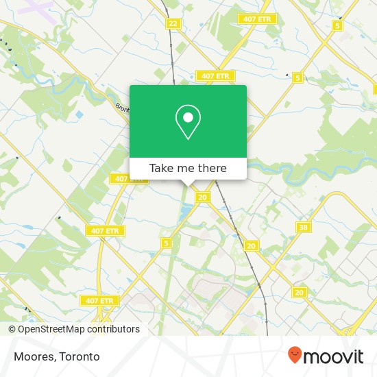 Moores map