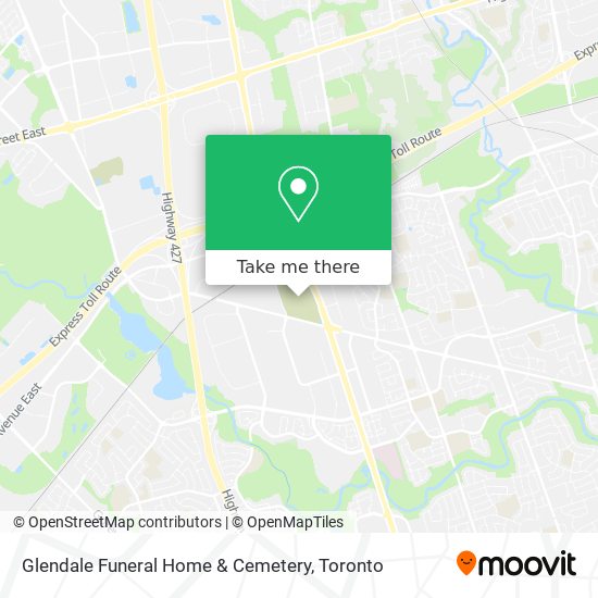 Glendale Funeral Home & Cemetery plan