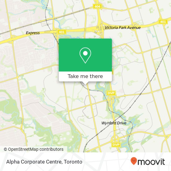 Alpha Corporate Centre map