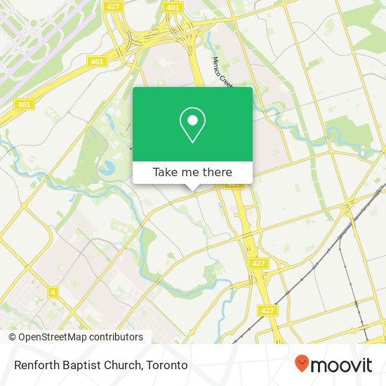 Renforth Baptist Church map