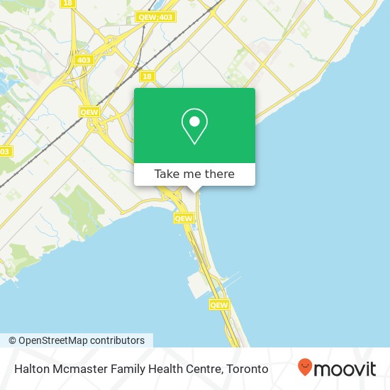 Halton Mcmaster Family Health Centre plan