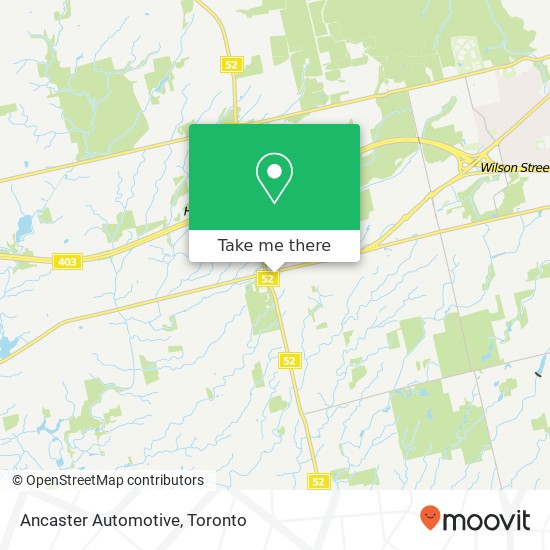 Ancaster Automotive plan