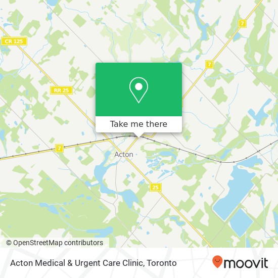 Acton Medical & Urgent Care Clinic plan