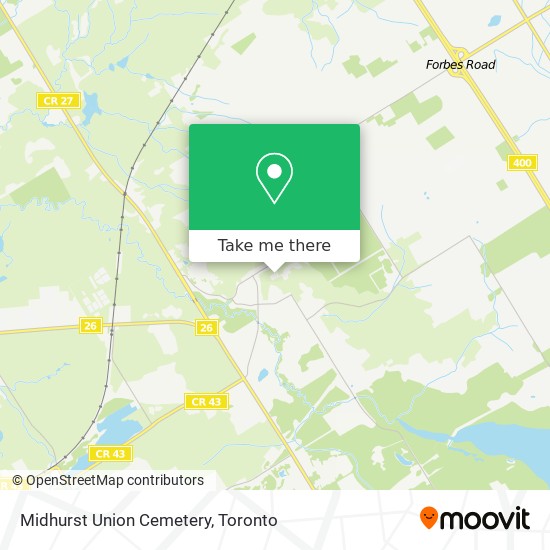 Midhurst Union Cemetery map