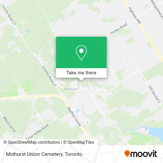 Midhurst Union Cemetery map