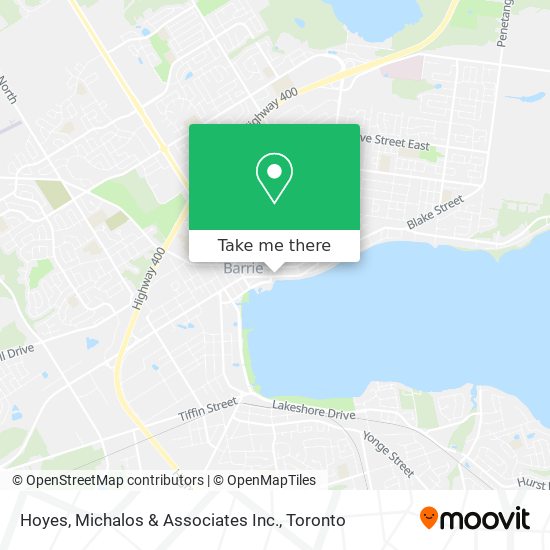Hoyes, Michalos & Associates Inc. map