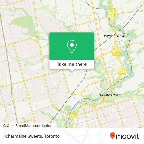 Charmaine Sweets map