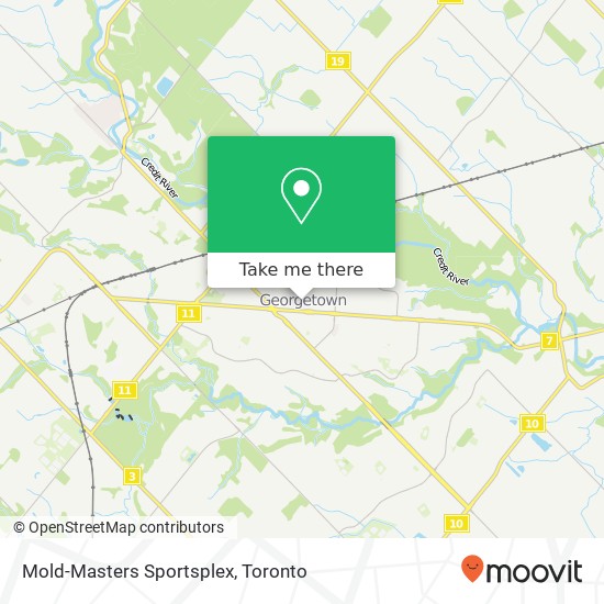 Mold-Masters Sportsplex map