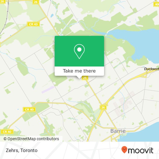 Zehrs map