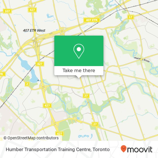 Humber Transportation Training Centre map