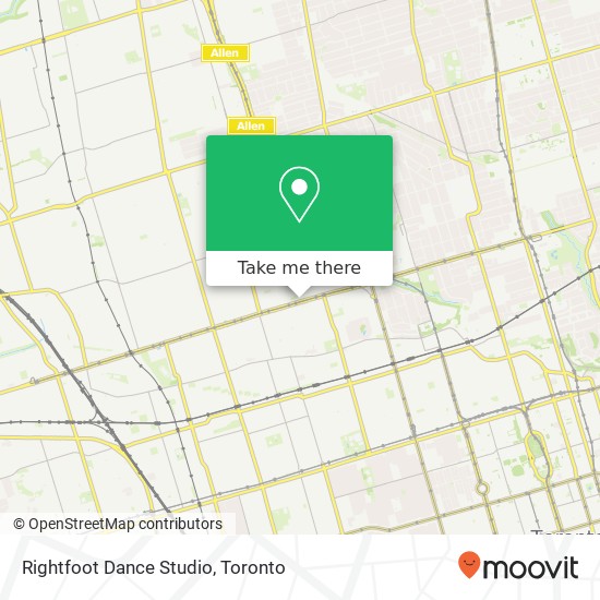 Rightfoot Dance Studio map