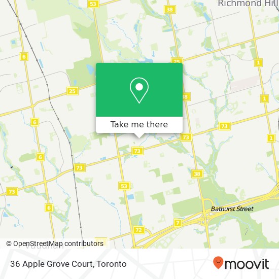 36 Apple Grove Court map