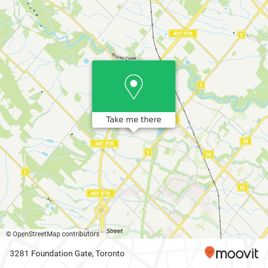 3281 Foundation Gate map