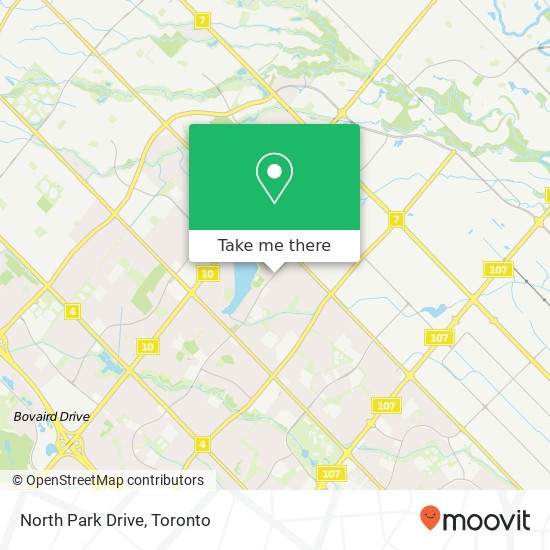 North Park Drive map