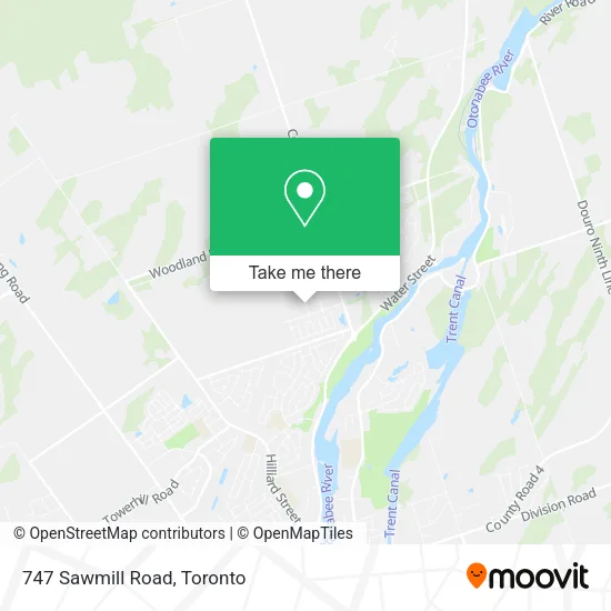 747 Sawmill Road map