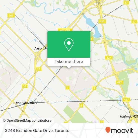 3248 Brandon Gate Drive map