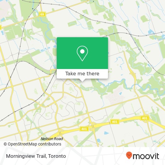Morningview Trail map