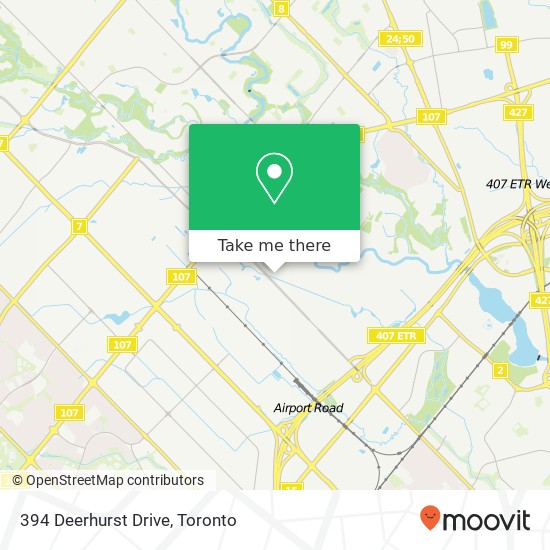 394 Deerhurst Drive map